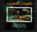 guyana 2020 pf blok hagedissen reptielen lizards, Ophalen of Verzenden, Postfris, Dier of Natuur
