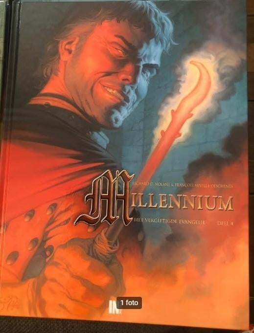 Het vergiftigde evangelie millennium hardcover k3, Boeken, Stripboeken, Eén stripboek, Ophalen of Verzenden, Zo goed als nieuw