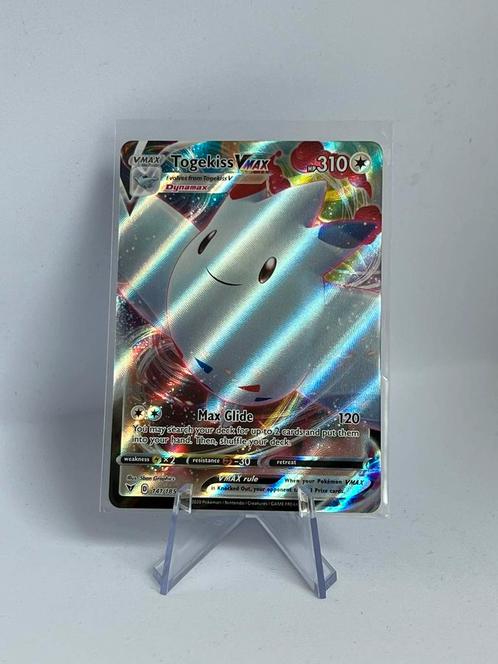Pokémon - Togekiss Vmax, Hobby en Vrije tijd, Verzamelkaartspellen | Pokémon, Nieuw, Losse kaart, Verzenden