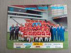 Elftal fotokaart PSV uit het seizoen '88/'89., Verzenden, Zo goed als nieuw, PSV, Spelerskaart