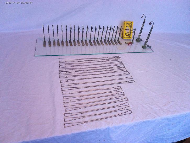 Marklin 42 delige bovenleiding., Hobby en Vrije tijd, Modeltreinen | H0, Gebruikt, Overige typen, Wisselstroom, Märklin, Ophalen of Verzenden