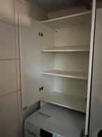 Wasmachinekast wit, Huis en Inrichting, Ophalen, Kunststof, Gebruikt, 100 tot 150 cm