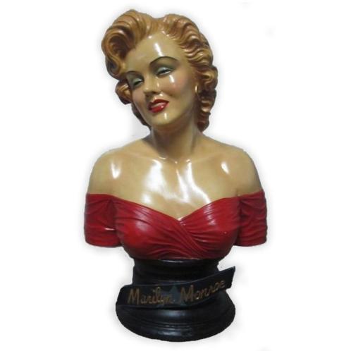Buste Marilyn Monroe 59 cm - marilyn monroe beeld, Verzamelen, Beelden en Beeldjes, Nieuw, Ophalen