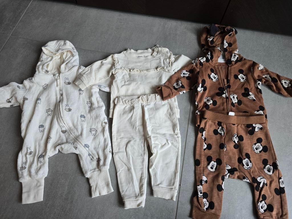3 leuke babypakjes maat 62, Ophalen of Verzenden, Zo goed als nieuw, Maat 62