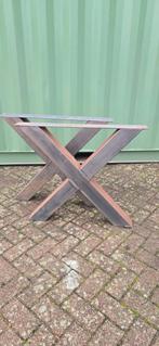 X-Poten Tafelonderstel Metaal 2 stuks tafel poten, Ophalen, Tafelpoot, Minder dan 50 cm, Gebruikt