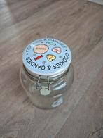glazen pot voor snoep of koekjes, Huis en Inrichting, Keuken | Servies, Glas of Glazen, Gebruikt, Ophalen of Verzenden, Glas
