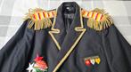 Carnavalsjas oeteldonk met embleems, Kleding | Heren, Carnavalskleding en Feestkleding, Carnaval, Maat 56/58 (XL), Ophalen of Verzenden