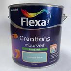 Flexa Creations Vintage Blue Muurverf Extra Mat Binnen 2.5L, Flexa, Flexa, Blauw, Nieuw