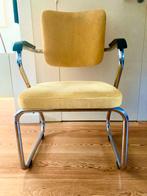 Slede stoel met buisframe, Huis en Inrichting, Stoelen, Ophalen, Gebruikt, Overige kleuren, Metaal