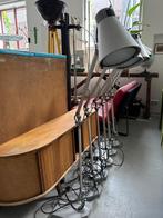 SALE: vintage design Erco lampen, architectenlamp, werklamp, Antiek en Kunst, Ophalen