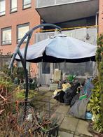 Grote zweefparasol - Ideaal voor terras of tuin!, Ophalen, Gebruikt, Zweefparasol, Kantelbaar