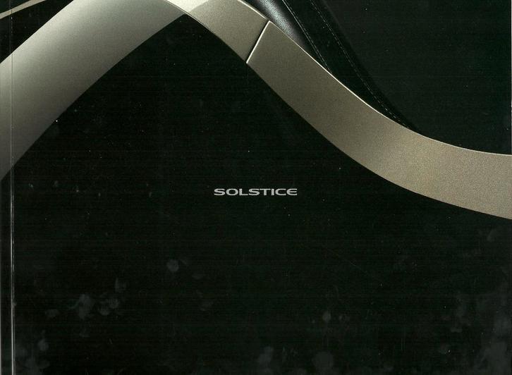 Pontiac Solstice Roadster folders, Boeken, Auto's | Folders en Tijdschriften, Gelezen, Overige merken, Ophalen of Verzenden