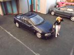 1/43 Opel Tigra - Schuco Metallic-blauw, Ophalen of Verzenden, Zo goed als nieuw, Auto, Schuco