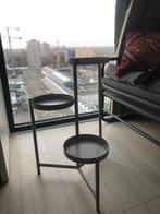 IKEA OLIVBLAD Plant stand, Huis en Inrichting, Tafels | Bijzettafels, Minder dan 55 cm, Metaal of Aluminium, Rond, Zo goed als nieuw