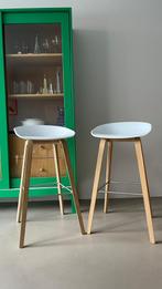 Hay barkrukken, Huis en Inrichting, Barkrukken, Gebruikt, Met voetsteun, 60 tot 90 cm, 2 krukken