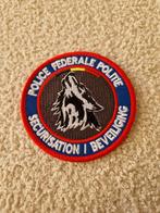 Patch België Federale Politie DAB Beveiliging, Ophalen of Verzenden, Overige gebieden, Embleem of Badge