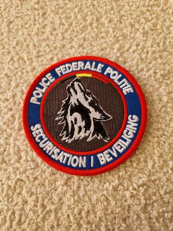 Patch België Federale Politie DAB Beveiliging beschikbaar voor biedingen