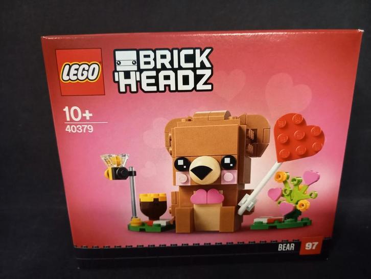 Lego minifig NIEUW BrickHeadz 40379 Valentijnsbeer Liefde, Kinderen en Baby's, Speelgoed | Duplo en Lego, Nieuw, Lego, Complete set