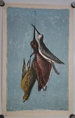 Taf Wallet. Vogels. Litho. België. 1964., Antiek en Kunst, Ophalen of Verzenden