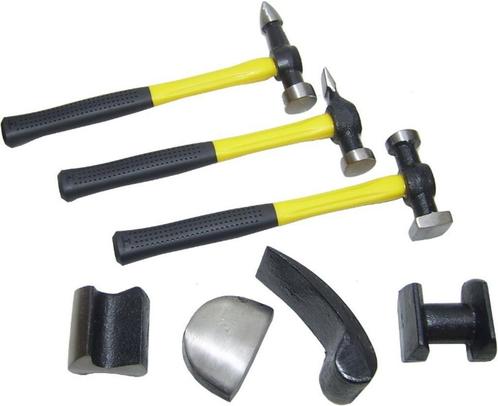 Uitdeukhamerset 7dlg. Nieuw, Auto diversen, Autogereedschap, Nieuw, Ophalen of Verzenden