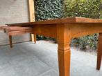 Teakhouten tafel met lades - 250x98x76cm, Huis en Inrichting, Gebruikt, Teakhout, 200 cm of meer, Vijf personen of meer