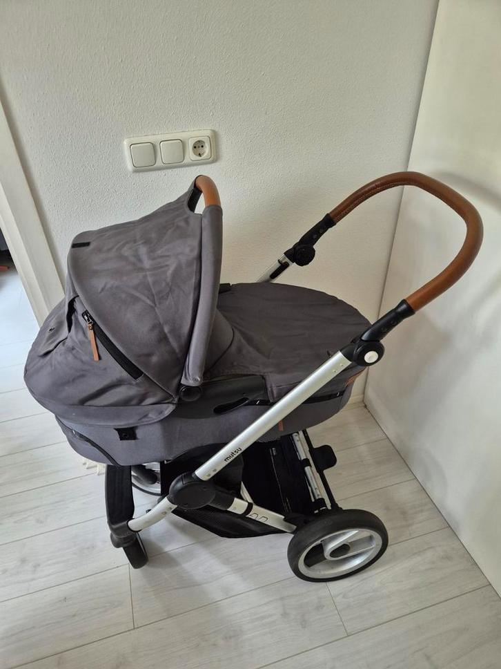 Mutsy Evo Combiwagen Complete Set, Kinderen en Baby's, Kinderwagens en Combinaties, Gebruikt, Combiwagen, Mutsy, Met autostoeltje