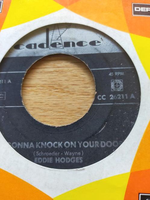 Eddie Hodges i'm gonna knock on your door, Cd's en Dvd's, Vinyl Singles, Zo goed als nieuw, Pop, Ophalen of Verzenden
