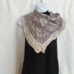 Leuk sjaaltje, donkergrijs-blauw 72x72, ., Ophalen of Verzenden, Zo goed als nieuw, .