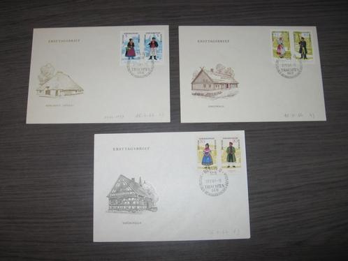 DDR 1964. FDC's Michel 1074 t/m 1079., Postzegels en Munten, Postzegels | Europa | Duitsland, Gestempeld, DDR, Verzenden