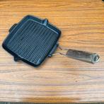 Inklapbare gietijzeren grillpan, merkloos, Ophalen of Verzenden, Gietijzer, Koekenpan of Braadpan