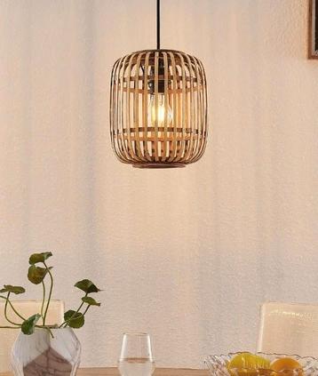 Rotan hanglamp plafond NIEUW in verpakking  beschikbaar voor biedingen