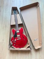 Linkshandige Epiphone ES-335 - Nieuw met schade aan de nek, Ophalen of Verzenden, Nieuw, Western- of Steelstringgitaar