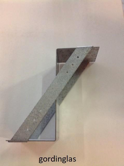 Gordinglas ouderwets model, Doe-het-zelf en Verbouw, IJzerwaren en Bevestigingsmiddelen, Nieuw, Overige typen, Ophalen of Verzenden