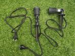 2 Luxform grondspots met spies voor tuin, Ophalen of Verzenden, Gebruikt, Netvoeding, Minder dan 50 watt