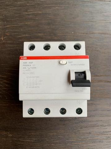 3 fase Aardlekschakelaar ABB beschikbaar voor biedingen