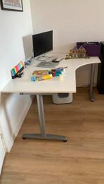 Ikea hoekbureau galant wit, Ophalen, Zo goed als nieuw