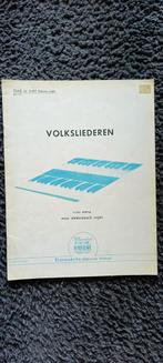 Bladmuziek volksliederen electronische orgel., Muziek en Instrumenten, Bladmuziek, Orgel, Klassiek, Ophalen of Verzenden, Zo goed als nieuw