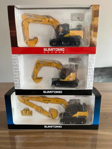 Drie Sumitomo rupskranen set aanbieding Nieuw beschikbaar voor biedingen