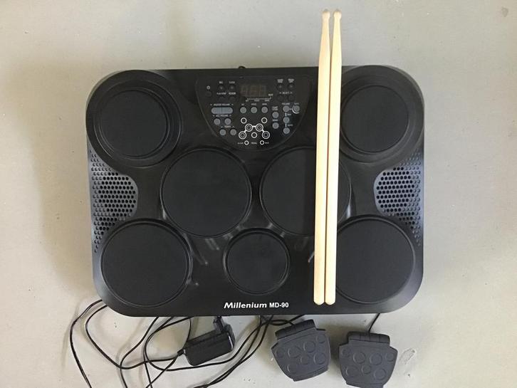 Millenium MD 90 drumstel, Muziek en Instrumenten, Drumstellen en Slagwerk, Zo goed als nieuw, Overige merken, Elektronisch, Ophalen of Verzenden