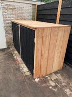 Douglas houten container ombouw, kliko hok, containerberging, Tuin en Terras, Ophalen, Nieuw