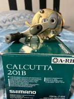 Shimano Calcutta 201B Reel - Topkwaliteit!, Ophalen of Verzenden, Gebruikt, Molen