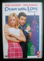 Down with Love (originele dvd) Renee Zellweger, Alle leeftijden, Ophalen of Verzenden, Zo goed als nieuw, Romantische komedie