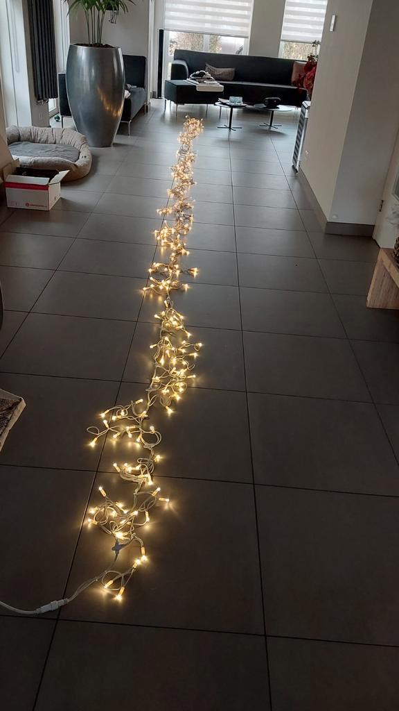 Kerstverlichting - Warm Wit, Huis en Inrichting, Lampen | Hanglampen, Zo goed als nieuw, Minder dan 50 cm, Kunststof, Ophalen of Verzenden