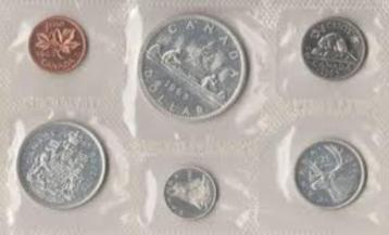 Canada - Silver Prooflike set 1965 beschikbaar voor biedingen