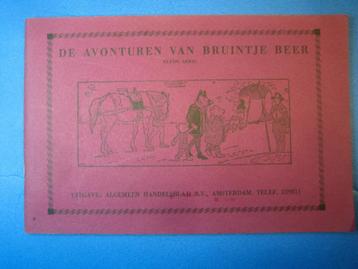 3 boekjes "De Avonturen Van Bruintje Beer" beschikbaar voor biedingen