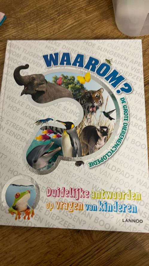 Derek Harvey - Waarom? de grote dierenencyclopedie, Boeken, Kinderboeken | Jeugd | onder 10 jaar, Zo goed als nieuw, Non-fictie
