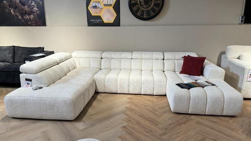 Direct ophalen| Bouclé bank| Comfort| Utrecht, Huis en Inrichting, Banken | Bankstellen, Nieuw, Hoekbank, Vierpersoons of meer