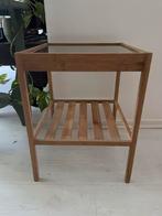 Bijzettafel / Nachtkastje ikea Nesna - 2 stuks, Minder dan 55 cm, Vierkant, Ophalen, 45 tot 60 cm