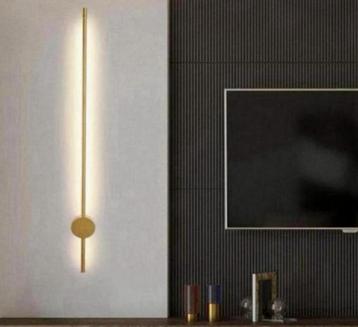 Lijn Led Wandlamp Goud stang Staaf 60cm muurlamp luxe modern beschikbaar voor biedingen