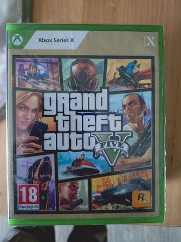GTA V Xbox X - Nieuw en gesealed beschikbaar voor biedingen